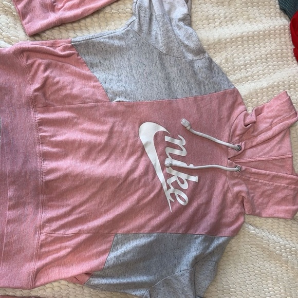 Nike Tops - hooded nike long sleeve